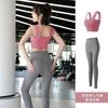Roupas de ioga femininas plus size verão fino corrida roupas de secagem rápida academia profissional moda esportiva terno verão