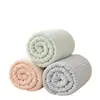 Manta de muselina de seis capas de algodón de bambú personalizada para bebé, toalla de baño para recién nacido, manta de cobertura para bebé, suave, hecha a medida según tu diseño, con etiqueta lavable