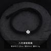 Pulsera de Cuerda Roja Benmingnian para Hombre, Tejida a Mano en Plata de Ley, Pulsera Manual para Hombre, Nicho, Exquisito Regalo de Cumpleaños, Joyería de Mahjong para Niños