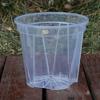 Venda por atacado de fábrica de vasos de flores de plástico vaso bacia montanha verde de alta transparência vaso respirável com controle de raiz Vaso Vermelho Zhu Ding vaso de flor orquídea phalaenopsis Wenxin