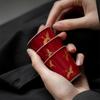 Mo Jilang Caneca de Chá de Cerâmica com Carimbo Dourado Vermelho Conjunto de Chá Kung Fu Caneca de Incenso Doméstica Tendência Nacional Caneca de Chá Copo Único Festivo