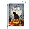 Banderas de Jardín de Halloween Transfronterizas, Lindas Decoraciones Festivas de Fantasmas, Banderas para Jardín y Patio, Banderas de Bienvenida para la Puerta Principal