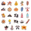 Serie de Piratas del Nuevo Océano Transfronteriza Colgantes de Esmalte Accesorios de Joyería de Aleación DIY Colgante para Collar Llavero