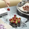 2025 Nueva Mesa de Centro Plato de Frutas Lujo Ligero Exhibidor de Dulces Snack Sala de Estar Caja de Almacenamiento para el Hogar Plato de Frutas