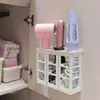 Yt2522 Caja de Almacenamiento para Rizador Montada en Pared, Estante de Almacenamiento para Plancha de Cabello Montado en Pared para el Hogar, Caja Organizadora para Peluquería