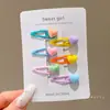Presilhas de Cabelo Infantis 2026 Novo Estilo Presilhas Laterais para Bebê para Meninas Franja Testa Cabelos Rebeldes Presilhas BB Acessórios de Cabelo para Mulheres