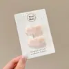 Pinza Lateral para el Cabello de Color Dopamina para Mujer, Pasador Exquisito de Alta Gama, Lindo Pinza para el Cabello sin Costuras para Mechones Sueltos, Lavado de Cara, Accesorio de Estilo Vacacional