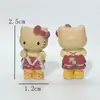 Comercio Exterior Muñeca Gatito Linda Gel de Crema Cuchillo de Papel DIY Hecho a Mano Lápiz Muñeca Mini