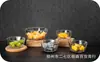 Nuevo Set de 5 Piezas Nafu de Oro Fluido Dubaite Creativo Bol de Vidrio Bol para Ensalada Set con Caja de Regalo Souvenir Al por Mayor