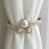 Nuevo Creativo Strass Bola Redonda Exquisito Luz de Lujo Sensación de Gama Alta Alzapaños para Cortina para Hogar Dormitorio Sala de Estar Hebilla de Cortina Venta al por Mayor