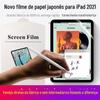 Ipad mini6 filme de papel 2021 Novo ipad 10,2 polegadas Kent papel escrita e pintura caligrafia Filme adequado