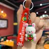 Nuevo Colgante Llavero de Papá Noel, Árbol de Navidad, Muñeco de Nieve, Decoración para Coche, Regalo Creativo para Niños, Artículos para Puesto