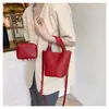 Bolso de Mano Tipo Cubo de Piel Sintética Suave Estilo Coreano de Nicho para Mujer 2025 Verano Nuevo Bolso de Hombro Cruzado Casual