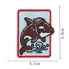 Patches Bordados de Animais Marinhos, Apliques Termocolantes Sem Costura, 9 Estilos Fofos e Adoráveis para Roupas, Mochilas e Cadernos