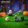 Novo produto transfronteiriço: figuras criativas de águia-de-cabeça-branca, crocodilo e pato, mini enfeites fofos, acessórios decorativos DIY e pequenos enfeites para pendurar