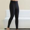 Pantalones cálidos de seda de terciopelo de conejo para otoño para hombre y mujer, pantalones ajustados de fondo de alta elasticidad para otoño e invierno, pantalones de hilo térmico sin costuras de terciopelo a prueba de frío