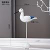 Ornamentos de Aves Marinhas Estilo Mediterrâneo Criativo Escandinavo Decorações para Quarto de Modelo de Pousada Gabinete de TV Mesa de Entrada