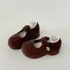 Sandalias Birkenstock de plataforma retro, tamaño pequeño, que realzan la altura, para mujer, nueva colección de otoño 2026, zapatos Mary Jane franceses versátiles de suela blanda