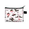 2025 Carteira Infantil Fofa de Desenho Animado Dachshund Poliéster Bolsa Mini Cachorro Simples Estilo Ins Saco de Armazenamento