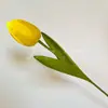 Sinta Flor Artificial de Tulipa Hidratante Decoração de Casa Adereços de Fotografia Flor Artificial Tulipa Flor Artificial Flor de Casamento