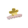 Pinza para el Cabello de Acetato Floral Estilo Francés, Pinza de Tiburón, Pasador para la Parte Posterior de la Cabeza, Pinza para el Cabello de Mujer, Accesorio para el Cabello Exquisito de Alta Gama, Tocado