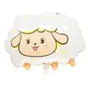 Novo desenho animado de ovelhinha animal ovelha de aniversário uma festa de ovelhas para empurrar a rede vermelha filme de alumínio bola de ar flutuante atacado