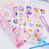 En stock Pegatina de Tarjeta Láser Goo Calcomanía de Dibujos Animados para Niños Calcomanía de Bono Creativa para Manualidades Goo Chuck Bolsa de Materiales para Diario Calcomanía