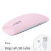 Lâmpada de unha de rato de unha Mini pequeno esmalte de unha lâmpada de fototerapia peça de unha portátil roast lâmpada máquina de fototerapia de unhas