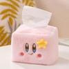 Cajas de Pañuelos Rosas al por Mayor con Diseños de Dibujos Animados para Niñas, Paquetes de Pañuelos Estilo Peluche, Pañuelos Nuevos con Temática de Kirby