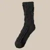 Calcetines de Coral Fleece para Mujer 2025 Nuevos Otoño e Invierno Engrosados Cálidos Postparto Maternidad Hogar Piso Dormir Calcetines Largos