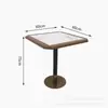 Mobiliario Comercial de Madera Maciza para Restaurantes del Sudeste Asiático, Cabinas Montadas en la Pared, Restaurantes de Hot Pot, Restaurantes Buffet, Comedor de Estilo Occidental, Casas de Té, Juegos de Sofás y Sillas