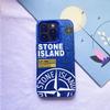 Funda de teléfono de la marca de moda IMD Stone Island para Apple 13, iPhone 14plus/12Promax, etiqueta 11, color plata