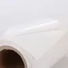 Etiqueta adhesiva de papel de lámina de cobre con base de glasin personalizada de fábrica, papel para código de barras, etiqueta en blanco, rollo cuadrado de pegatinas, venta al por mayor