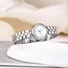 Nueva Serie de Relojes Little Beauty con Correa de Acero, Reloj Compacto de Acero Inoxidable para Mujer, Resistente al Agua, Cuarzo Xiaohongshu