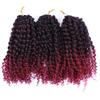 Comércio Exterior Europeu e Americano Mary bebê peruca trança suja espiral trança crochê cabelo pequeno trança suja rabo de cavalo pequeno primavera cabelo cacheado