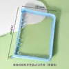 Envío Gratis A5 Transparente Hojas Sueltas Manual Multifuncional Bolsa con Cremallera Libro de Hojas Sueltas Simple Cubierta Suave de PVC Reemplazable