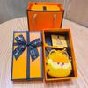 Bolsa de monedas de Garfield para descompresión Llavero creativo Llavero Juguete exquisito IP popular genuino Autorizado Regalo pequeño