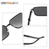 Nuevas Gafas de Sol Polarizadas de Montura Cuadrada Estilo Europeo y Americano para Mujer, Gafas de Sol Elegantes y de Moda para Hombre, Gafas de Metal de Alta Gama para Conducir