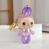 Llavero acrílico con forma de conejo para estudiante, colgante para bolso, llavero de coche, pequeño regalo, venta al por mayor