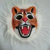 . Máscara de animal EVA Burr tigre león leopardo máscara de Halloween punto escénico Feria del Templo venta caliente máscara de piel fábrica
