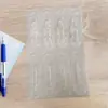 Papelería Flotada Empaque en Ampolla Mascota, Set de Bolígrafo y Tijeras Inserto en Ampolla, Necesidades Diarias Base Transparente de Ampolla Producción