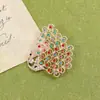Sentido del Diseño Clase Nicho Pin Elegante para Fijar Ropa Accesorios de Broche de Animal Elegantes Ideas de Regalo Navideño para Mujeres