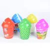 Caneca infantil criativa colorida desenho animado impressão moderna onda ponto fornecedores de canecas com bico