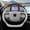 Funda para volante modelo 2025 JAC Yiw3, Edición Piña Negro Aire, especializada para modificación de interiores de coche, funda delgada para todas las estaciones