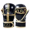 Luvas de Boxe Kickboxing Taekwondo Meio-dedo para Homens Mulheres MMA Adultos Crianças Luta Profissional Treino Matinal Luvas de Boxe