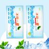 Adesivo Refrescante para Prevenção de Insolação no Verão, Refrescante e Revigorante, Adequado para Grávidas e Bebês, Pode Ser Usado como Adesivo de Gelo Redutor de Febre, Adesivo Refrescante para Treinamento Militar, Portátil e Vestível