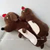 Almofada Longa de Desenho Animado Fofa para Meninas Dormirem, Almofada Especial para Abraçar as Pernas para Lado, para Cama de Dormitório de Estudantes