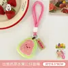 Colgante de Peluche Original de Fruta Tengyi Lindo Nicho Versátil Colgante Llavero de Niña Mochila Colgante Pequeño