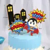 Barba Decorativa para Hornear Día del Padre Pastel Corbata Traje Tarjeta Tarjeta Papá Vacaciones Pastel de Cumpleaños Papá Lleno de Gas