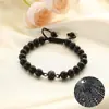Amazon Nuevo 100 Idiomas Te Amo Pulsera de Piedra Natural Ojo de Tigre Pulsera Tejida a Mano para Pareja